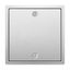 1796-866 CoverPlates (partly incl. Insert) pure stainless steel Stainless steel thumbnail 5