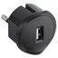 USB ADAPTOR BLACK 1.5A 7.5W thumbnail 1