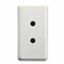 SELV SOCKET-OUTLET - 2P 6A 24V - 1 MODULE - SYSTEM WHITE thumbnail 2