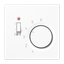 room thermostat (1-way contact) 230 V thumbnail 2