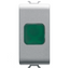 SINGLE INDICATOR LAMP - GREEN - 1 MODULE - TITANIUM - CHORUSMART thumbnail 1