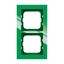 1723-286 Cover Frame Busch-axcent® green thumbnail 3