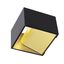 LOGS IN WALL LUMINAIRE, angular, 5W LED, 3000K, black/brass thumbnail 1