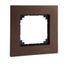 Wood frame, 1-gang, Walnut, M-Elegance thumbnail 2