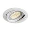 NEW TRIA ES111 downlight, max. 75W, round, aluminium, white thumbnail 5