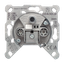 SAT-TV-FM socket outlet insert EDA302F thumbnail 2