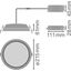 DOWNLIGHT ALU DALI 200 25 W 4000 K IP44/IP20 WT thumbnail 15