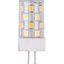 LED G4 T17x40 12V 300Lm 3W 827 AC/DC Clear Dim thumbnail 2