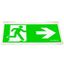 Edge for emergency luminaire Design KB incl. 4 pictos 30m thumbnail 2