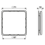 Blank centre plate for snap-on fixing CD594-0GR thumbnail 7