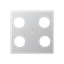 Cover f. SAT-TV socket Hirschmann A561-4SAT1AL thumbnail 3