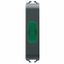 SINGLE INDICATOR LAMP - GREEN - 1/2 MODULE - SATIN BLACK - CHORUSMART thumbnail 2