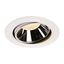 NUMINOS® MOVE DL XL, Indoor LED recessed ceiling light white/chrome 3000K 55° rotating and pivoting thumbnail 1