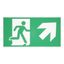 P-LIGHT Emergency stair sign, big, green thumbnail 3