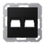 Centre plate for modular jack sockets A1569-2WESWM thumbnail 1