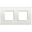 LL - COVER PLATE 2X2P 71MM WHITE thumbnail 1