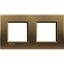 LL - cover plate 2x2P 71mm shiny bronze thumbnail 2