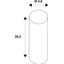 Earth spike for DASAR LED Projector, SST316 thumbnail 2