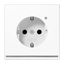 Schuko socket with LED pilot light LS1520-OWWLNW thumbnail 4