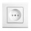 Linnera-Rollina Q C Child Protected Socket Beige thumbnail 1