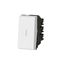 2-WAY SWITCH 20A EASYLED 1 MODULE WHITE thumbnail 2