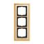 1724-836 Cover Frame Busch-dynasty® polished brass decor ivory white thumbnail 2