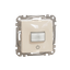 Motion sensor, Sedna Design & Elements, 160°, 10A, Beige thumbnail 5