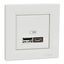 Asfora - double USB charger 2.4 A - white thumbnail 3