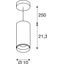 NUMINOS L PD 28W 2430lm 3000K 24ø 230V LED black thumbnail 2