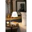 ETERNA CHROME TABLE LAMP WHITE LAMPSHADE thumbnail 2