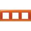 LL - cover plate 2x3P 71mm orange thumbnail 2