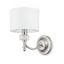 Neoclassic Alicante Wall Lamp Nickel thumbnail 1