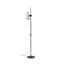 LUPE BLACK FLOOR LAMP BEIGE LAMPSHADE thumbnail 1