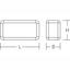 RECHTECK, 3,6 W, aluminium, on/off Wall luminaires, L 362 B 90 H 192,  thumbnail 4