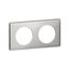 2 GANG PLATE ALUMINIUM LAMINE thumbnail 1