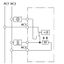 UP room controller, RAL1013 matt 55x55, 5-30C, AC 24V, 1 changeover contact, 10A/5A at DC 24 V switching power 30 W thumbnail 3