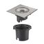 ROCCI 200 EL square, stainless steel in-ground light 16W 3000K 120° thumbnail 6