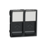 RJ45 DOUBLE W/O CONNECTOR OUTLET 2MOD thumbnail 3