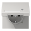 Schuko socket with hinged lid LS1520NAKLKOLG thumbnail 2