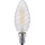 LED E14 Fila Twisted Candle C35x100 230V 320Lm 4W 925 AC Frosted Dim thumbnail 1