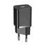 Wall Quick Charger Super Si 20W USB-C QC3.0 PD, Black thumbnail 3