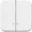 2505 K-214 CoverPlates (partly incl. Insert) carat® Alpine white thumbnail 1