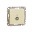 TV connector intermediate 10dB, Sedna, Wood birch thumbnail 4