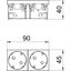 STD-D3SC SRO2 Socket 33°, double protective contact, Connect 45 250V, 10/16A thumbnail 2