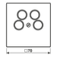 Centre plate LS990-4SAT2WWM thumbnail 3