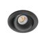 ARGON ADJUSTABLE BLACK RECESSED LAMP GU10 thumbnail 2