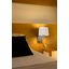 FRAME MATT NICKEL WALL LAMP WITH LED READER BEIGE thumbnail 2