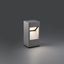 CAST BEACON LAMP DARK GREY CONCRETE H300MM 10W thumbnail 2