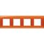 LL - cover plate 2x4P 71mm deep orange thumbnail 2