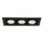 KADUX  LED Triple DL Set, 3000K, 38ø, matt black thumbnail 5